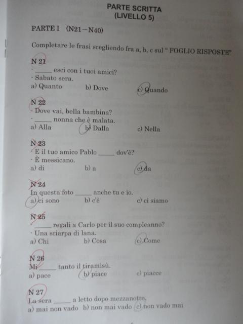 検定 イタリア 語